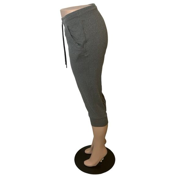 Under Armour Capri Joggers Sporty Gray HeatGear Active Lounge Pant S - Picture 3 of 5
